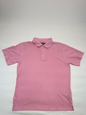 Gordon Cooper Golf-Classic Men's Pink Polo Shirt –Size Medium
